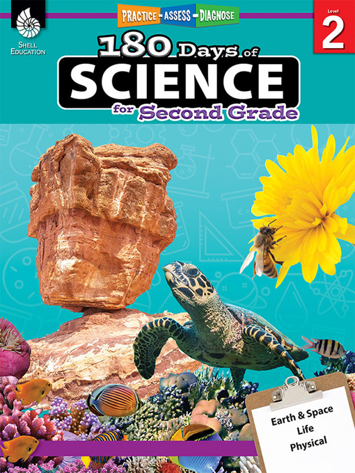 Cover image for 180 Days of Science for Second Grade: Practice, Assess, Diagnose